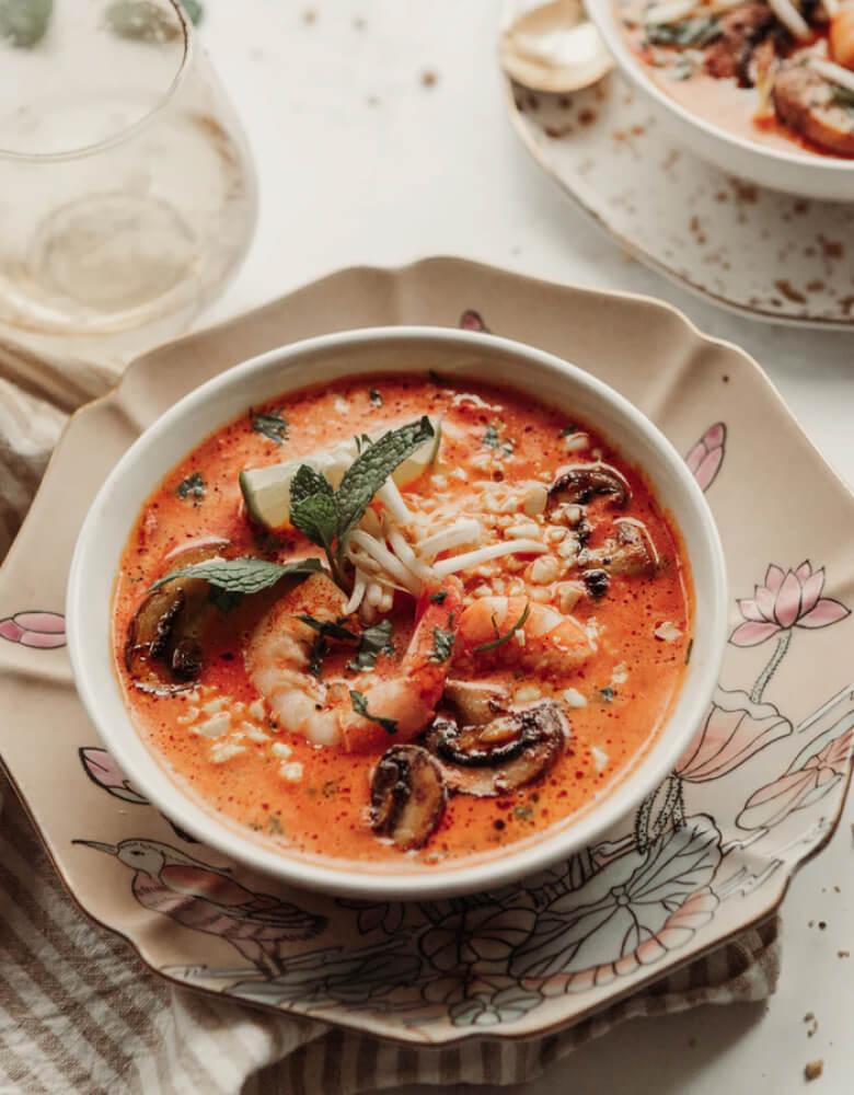 Shrimp Soup With Chili